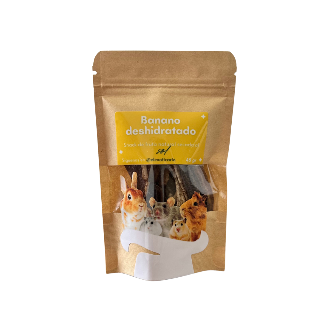 Banano deshidratado