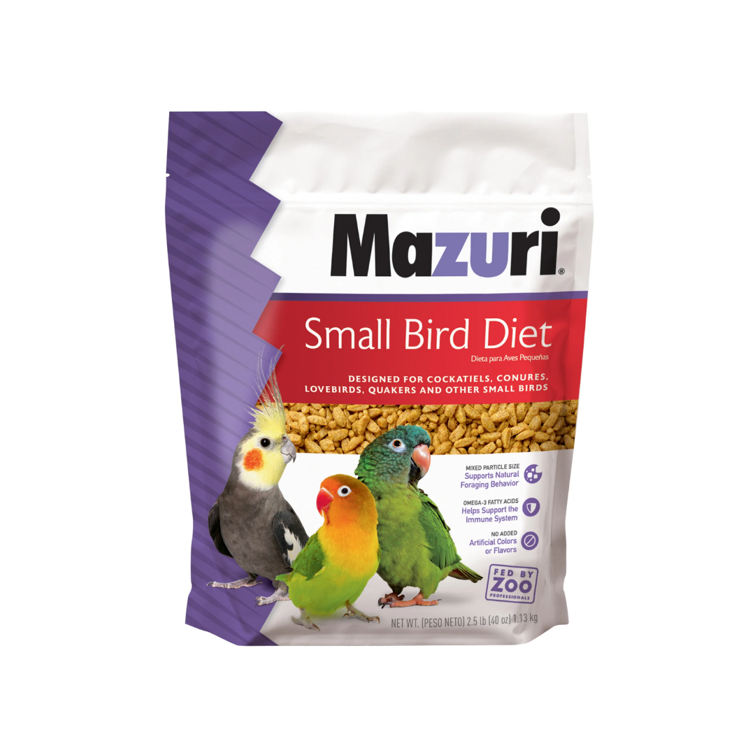 Mazuri concentrado ave pequeña